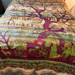 Large Colorful Tree of Life Tapestry